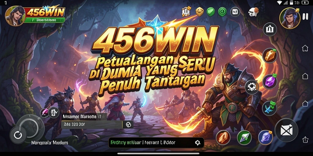 Tampak gameplay <strong>456WIN</strong> yang penuh petualangan dan tantangan seru.