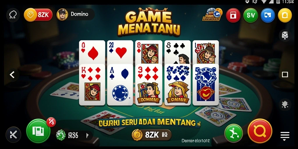 Tampilan menarik dari gameplay 8ZK yang seru dan kompetitif.