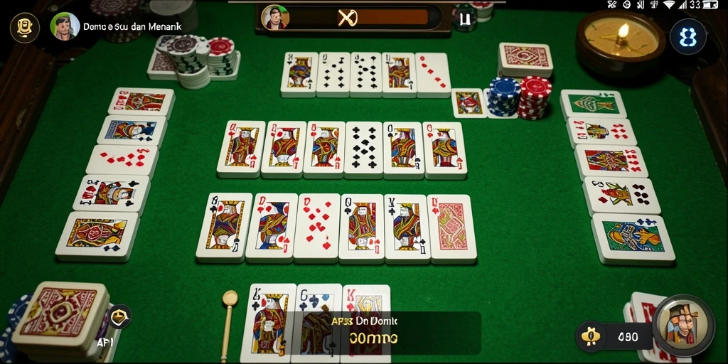 Tampilan gameplay yang menarik dan seru dari API33.