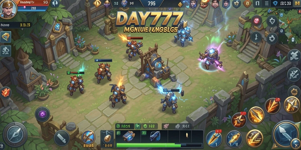 Tampilan menarik dari gameplay SLG DAY777 dengan strategi yang mendebarkan.