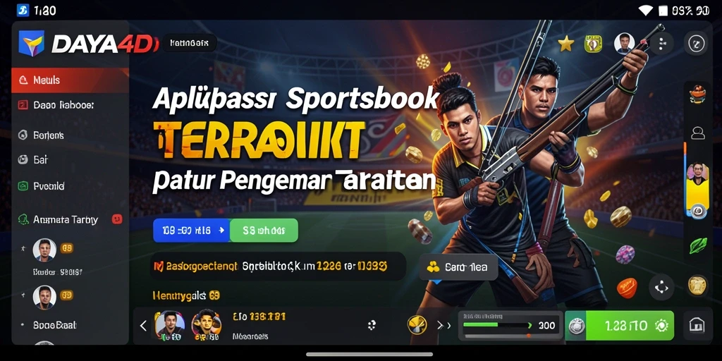 Tampilan menarik dari gameplay taruhan olahraga di DAYA4D.