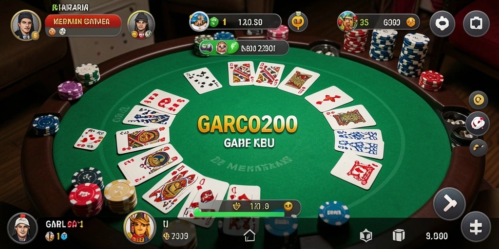 Tampilan gameplay GARCO200 yang mendebarkan dan interaktif.