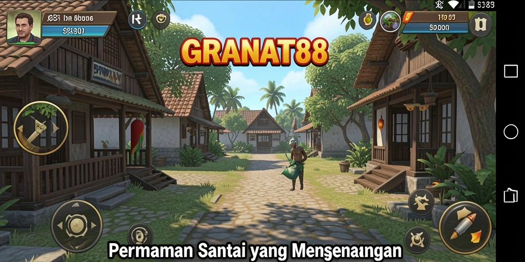 Screenshot gameplay GRANAT88 yang menampilkan keseruan permainan Casual.