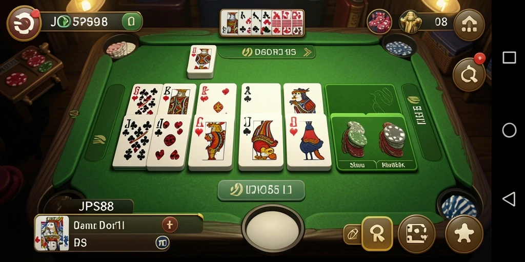 Tampilan gameplay seru dari JPS88 yang menarik dan kompetitif.