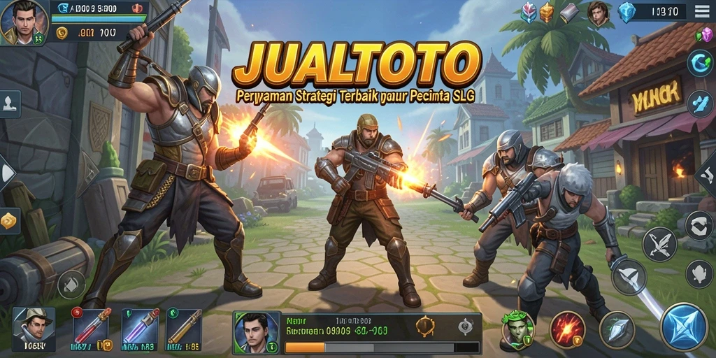 Tampilan gameplay <strong>JUALTOTO</strong> yang memukau dan strategis.