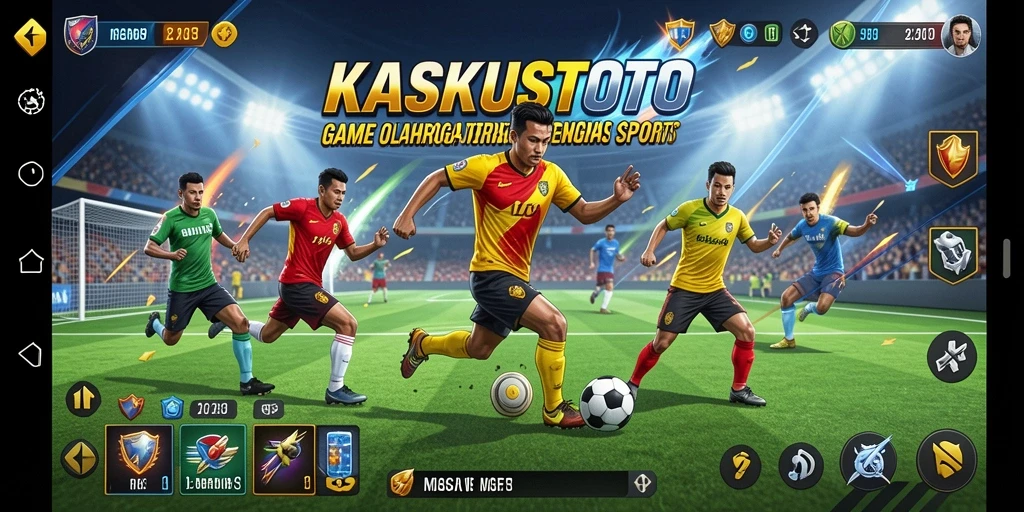 Tangkapan layar yang menampilkan gameplay KASKUSTOTO yang dinamis.