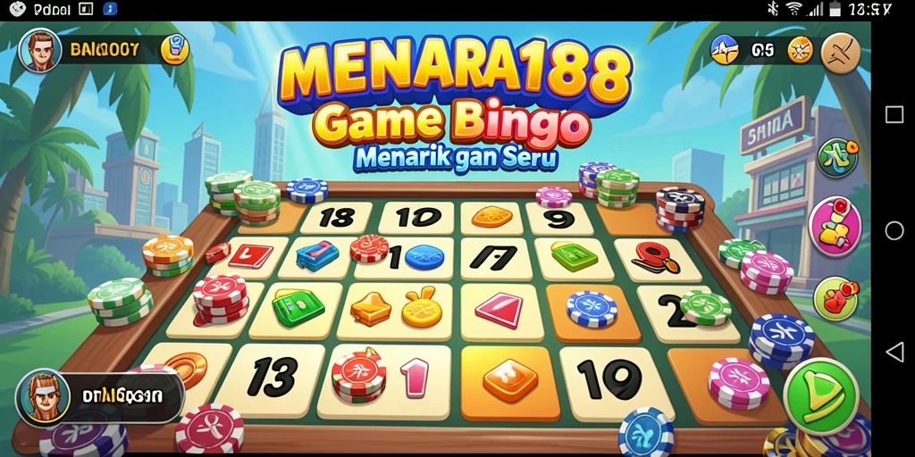 Tampilan gameplay Bingo yang seru dan interaktif di MENARA188.