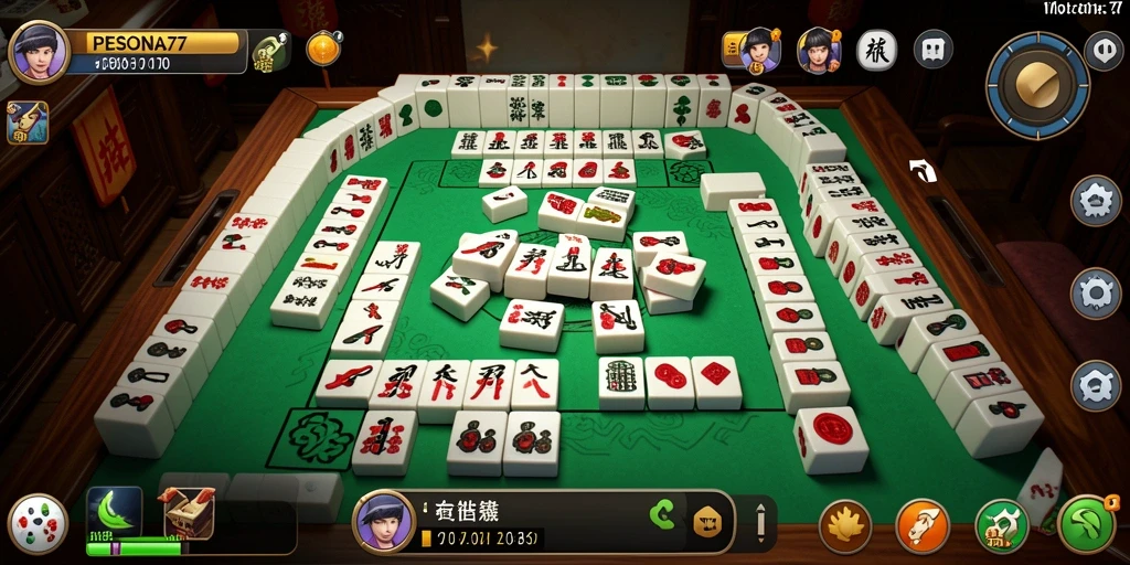 Tampilan gameplay seru dan menantang di PESONA77.