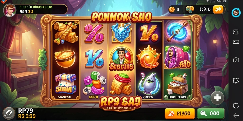 Screenshot gameplay RP79 yang menampilkan momen seru saat bermain Slot.